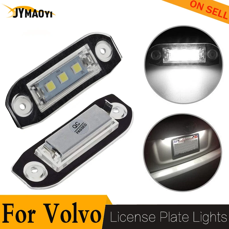 2PCS car number plate lamp Luces auto LED License Plate Light for Volvo S80 XC90 S40 V60 XC60 S60 C70 V50 XC70 V70 Car-Styling
2PCS car number plate lamp Luces auto LED License Plate Light for Volvo S80 XC90 S40 V60 XC60 S60 C70 V50 XC70 V70 Car-Styling