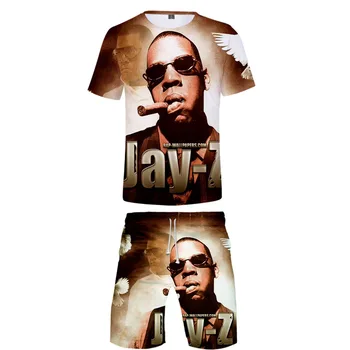 JAY-Z Men's 2 Piece Set Sportswear Summer 3d Shawn Corey Carter Short Sleeve T-shirt+Shorts Tracksuit Men Clothing Free Shipping
JAY-Z Men's 2 Piece Set Sportswear Summer 3d Shawn Corey Carter Short Sleeve T-shirt+Shorts Tracksuit Men Clothing Free Shipping