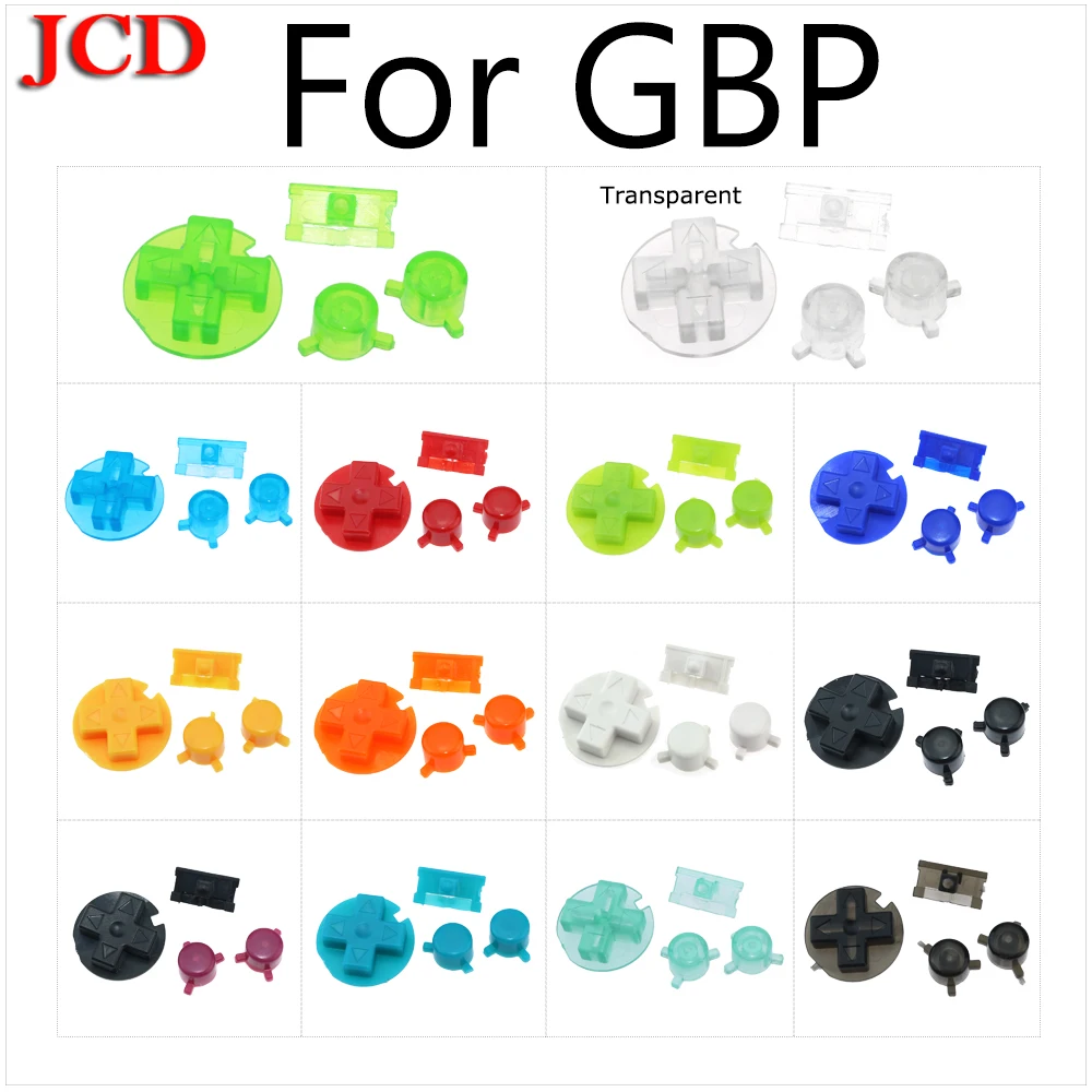 JCD New Colorful Replacement Buttons Set Replacement For Gameboy Pocket for GBP On Off Button AB Buttons D Pads Power Buttons
JCD New Colorful Replacement Buttons Set Replacement For Gameboy Pocket for GBP On Off Button AB Buttons D Pads Power Buttons