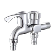 Washing Machine Faucet Double Water Outlet Brass Mop Faucet One in Two out Garden Home Kitchen Water Tap
Washing Machine Faucet Double Water Outlet Brass Mop Faucet One in Two out Garden Home Kitchen Water Tap