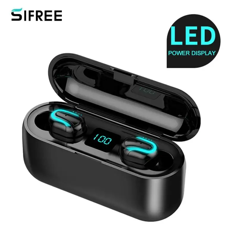 SIFREE Q32 TWS Bluetooth Earphones Stereo True Wireless 2000mAh Battery Earbuds Noise Cancelling Gaming Headset For IOS Android
SIFREE Q32 TWS Bluetooth Earphones Stereo True Wireless 2000mAh Battery Earbuds Noise Cancelling Gaming Headset For IOS Android