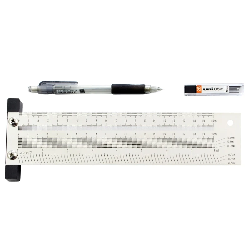 High-precision Hole Scale Ruler T-Rule T Square mm/in Fine Woodworking Scribe Mark Line Tool 200/300/400mm 8/12/16inch
High-precision Hole Scale Ruler T-Rule T Square mm/in Fine Woodworking Scribe Mark Line Tool 200/300/400mm 8/12/16inch