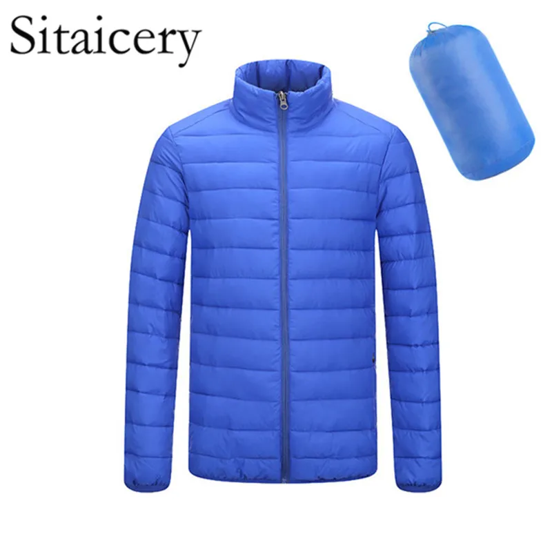 Sitaicery Autumn Winter Light Fashion Men's Down Jacket Waterproof Ultra Thin Down Jacket 2019 Youth Slim Casual Coat Wholesale
Sitaicery Autumn Winter Light Fashion Men's Down Jacket Waterproof Ultra Thin Down Jacket 2019 Youth Slim Casual Coat Wholesale