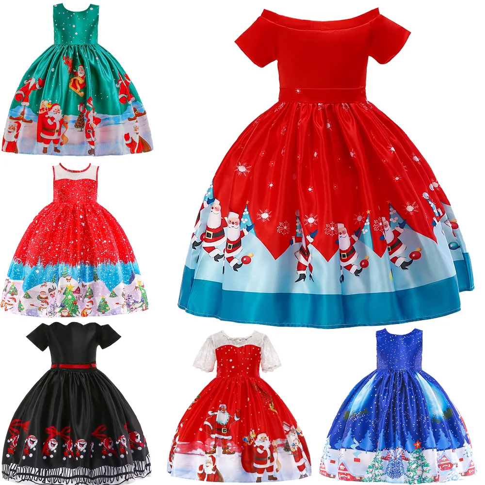 Christmas Dress Kids Princess Dress for Girls Costume Children Evening Party New Year Cosplay 3 -110 Years Knee-Length
Christmas Dress Kids Princess Dress for Girls Costume Children Evening Party New Year Cosplay 3 -110 Years Knee-Length