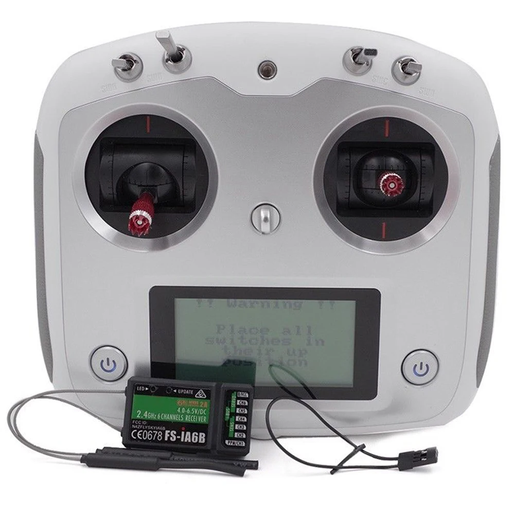 For Flysky I6 Upgraded Version 2.4G AFHDS FS-I6S 10CH 2A RC Transmitter and FS-iA6B
For Flysky I6 Upgraded Version 2.4G AFHDS FS-I6S 10CH 2A RC Transmitter and FS-iA6B