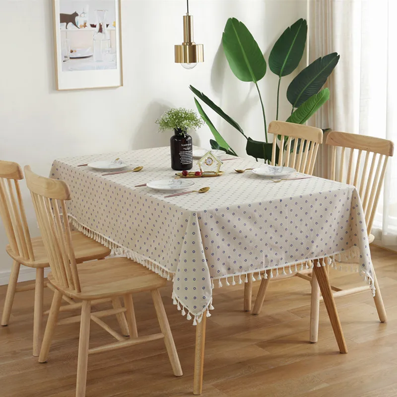 Wave Point Tablecloth Daisy Tea Table Cover Embroidered Picnic Cloth Plaid Background Cloth Table Decor Waterproof Oilproof
Wave Point Tablecloth Daisy Tea Table Cover Embroidered Picnic Cloth Plaid Background Cloth Table Decor Waterproof Oilproof