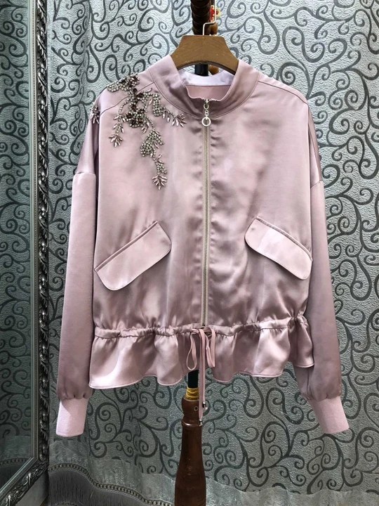 2019 Early Autumn New Woman's Round Neck Obliquely Symmetrical Pocket Decoration Lotus Leaf Side Zipper Long Sleeve Top 903
2019 Early Autumn New Woman's Round Neck Obliquely Symmetrical Pocket Decoration Lotus Leaf Side Zipper Long Sleeve Top 903