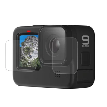 Screen Protector For GoPro Hero 9 Black Action Camera High-Definition Screen+Lens Films Set For GoPro Hero9 Accessories 2in1 Kit
Screen Protector For GoPro Hero 9 Black Action Camera High-Definition Screen+Lens Films Set For GoPro Hero9 Accessories 2in1 Kit