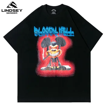 T Shirt Men 2020 Streetwear Black Mickey Print Harajuku Tshirt Summer Short Sleeve Cotton T-Shirt Oversize HipHop Tops Tees
T Shirt Men 2020 Streetwear Black Mickey Print Harajuku Tshirt Summer Short Sleeve Cotton T-Shirt Oversize HipHop Tops Tees