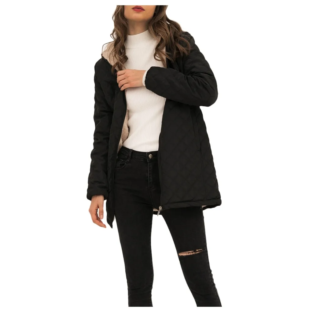 Womens Winter jacket Lapel Zipper Long Black Trench Coat Jacket Ladies Minimalist classic Overcoat Outwear кђѬка женская A30
Womens Winter jacket Lapel Zipper Long Black Trench Coat Jacket Ladies Minimalist classic Overcoat Outwear кђѬка женская A30
