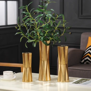 NORDIC HOME DECORATION FLOWER VASES GOLD SILVER CERAMIC VASE LIVING ROOM HOME DECORATION ORNAMENTS VASES WEDDING DECORATION J
NORDIC HOME DECORATION FLOWER VASES GOLD SILVER CERAMIC VASE LIVING ROOM HOME DECORATION ORNAMENTS VASES WEDDING DECORATION J