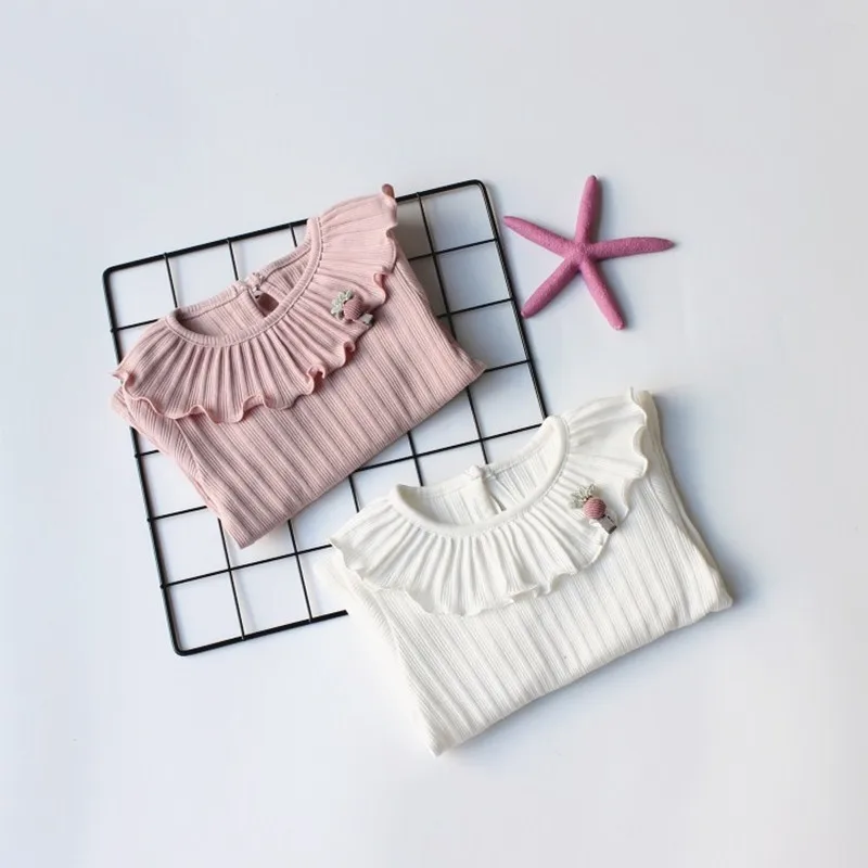2019 Autumn Infant Baby Girls Clothes Toddler Solid Long Sleeve Shirt Children Kids Autumn Clothes Girls Ruffles Tops Blouse
2019 Autumn Infant Baby Girls Clothes Toddler Solid Long Sleeve Shirt Children Kids Autumn Clothes Girls Ruffles Tops Blouse
