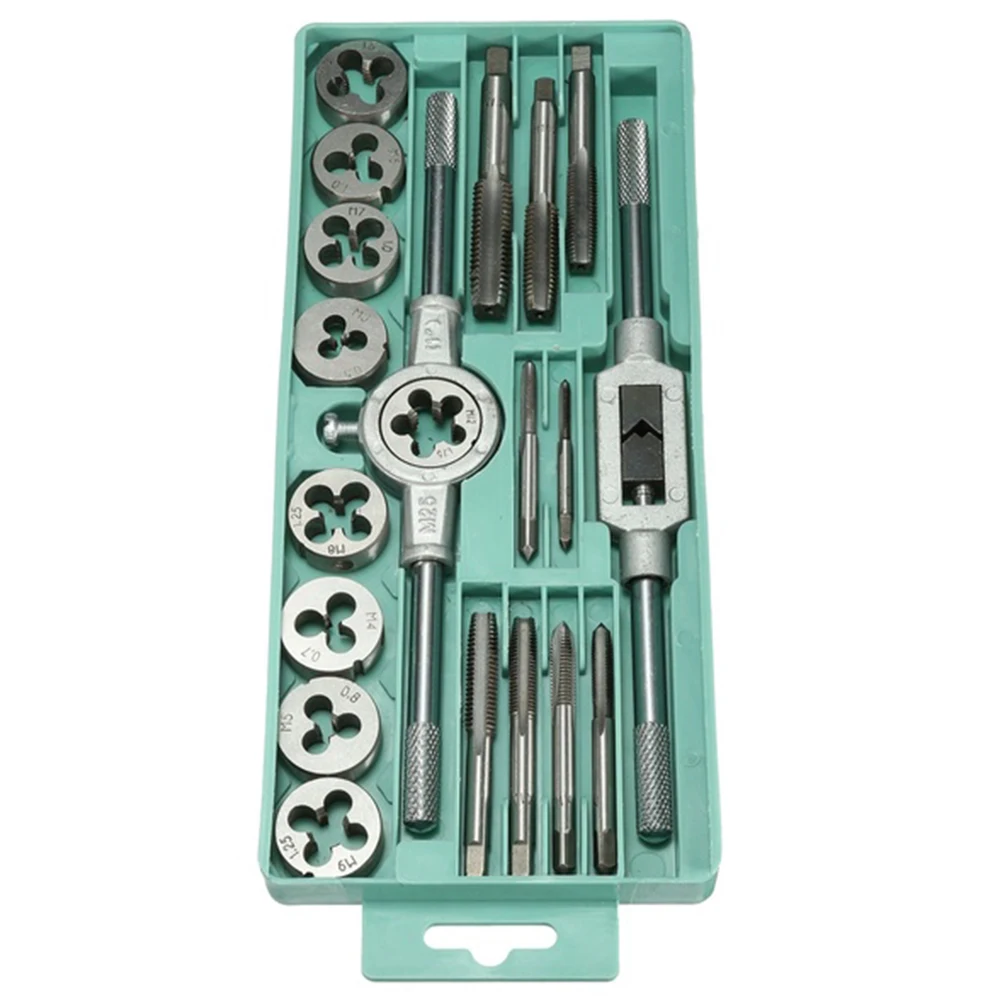 Taps Dies Metric Set M3-M12 Screw Thread Plugs Taps Carbon Steel Screw Taps With Tap wrench Hand Tools
Taps Dies Metric Set M3-M12 Screw Thread Plugs Taps Carbon Steel Screw Taps With Tap wrench Hand Tools