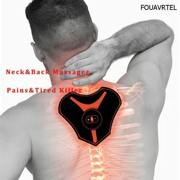 FOUAVRTEL 2019 New Style Neck Back Massager EMS Neck Back Trainer Neck Muscle Stimulator Brace Back Corrector Body Massager
FOUAVRTEL 2019 New Style Neck Back Massager EMS Neck Back Trainer Neck Muscle Stimulator Brace Back Corrector Body Massager