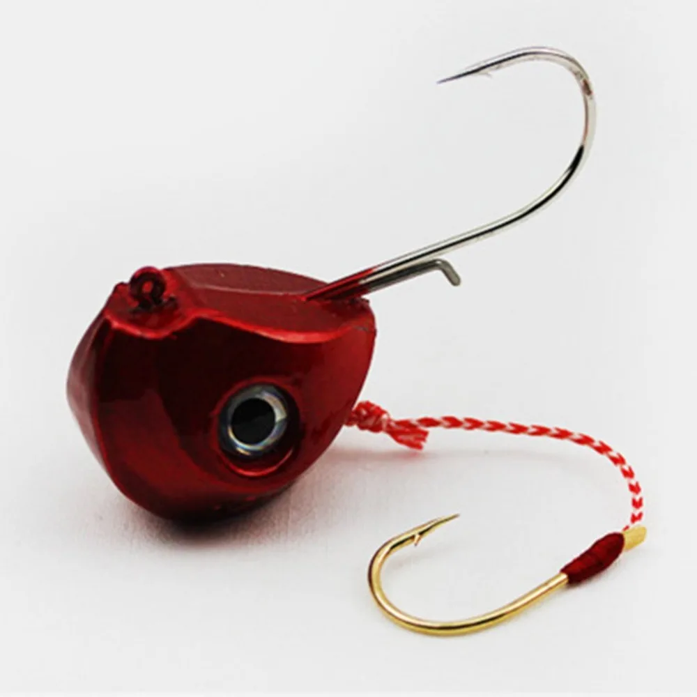40g-100g Fishing Lead Jig Head Lure Super Strong Fish Hooks Sea Boat Fish Hook for Fishing Hot Sale Dropshipping
40g-100g Fishing Lead Jig Head Lure Super Strong Fish Hooks Sea Boat Fish Hook for Fishing Hot Sale Dropshipping