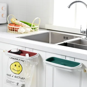 Hanging Garbage Bag Holder Kitchen Cupboard Door Back Shelves Save Space Seamless Hook Bracket Drawer Trash Plastic Home Storage
Hanging Garbage Bag Holder Kitchen Cupboard Door Back Shelves Save Space Seamless Hook Bracket Drawer Trash Plastic Home Storage