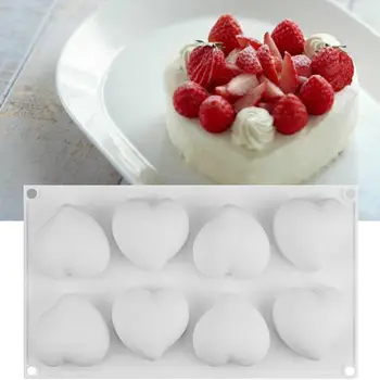 NEW Silikone Form For Mousse Cake Heart Wedding 3D Silicone Molds Cake Decorating Tools Bakeware Dessert Moulds #BO
NEW Silikone Form For Mousse Cake Heart Wedding 3D Silicone Molds Cake Decorating Tools Bakeware Dessert Moulds #BO
