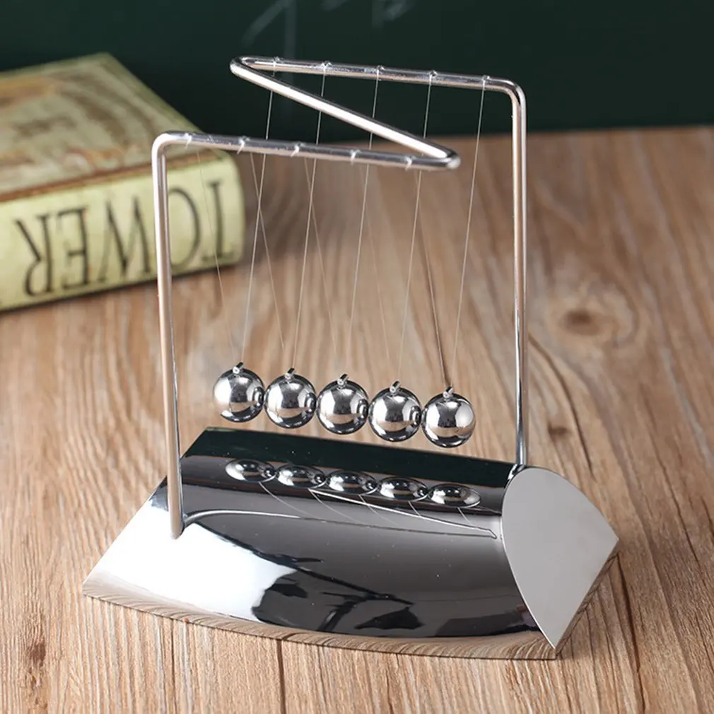 Newtons Cradle Art Balance Ball Physics Pendulum Science Wave Office Desk Decor Creative gift Educational Toy Hot Sale
Newtons Cradle Art Balance Ball Physics Pendulum Science Wave Office Desk Decor Creative gift Educational Toy Hot Sale