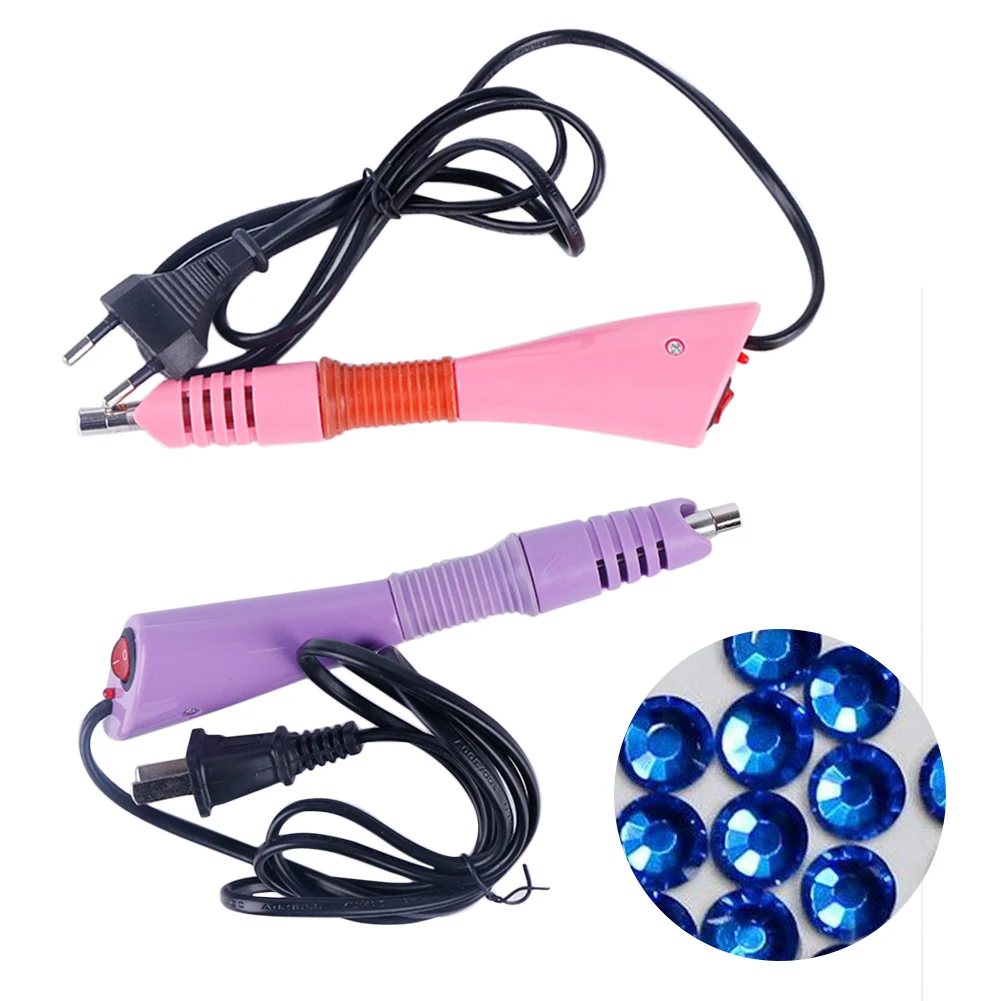 US/EU Plug hot fix Applicator Iron-on Wand Heat-fix Tool Wand Gun Garment Fast Heated Hotfix Rhinestone Applicator
US/EU Plug hot fix Applicator Iron-on Wand Heat-fix Tool Wand Gun Garment Fast Heated Hotfix Rhinestone Applicator