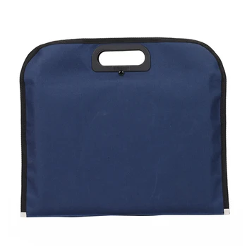 Business Blue Multipurpose File Bag Handbag Oxford Cloth With Handle Travel Solid Large Capacity Zipper Closure Document Holder
Business Blue Multipurpose File Bag Handbag Oxford Cloth With Handle Travel Solid Large Capacity Zipper Closure Document Holder