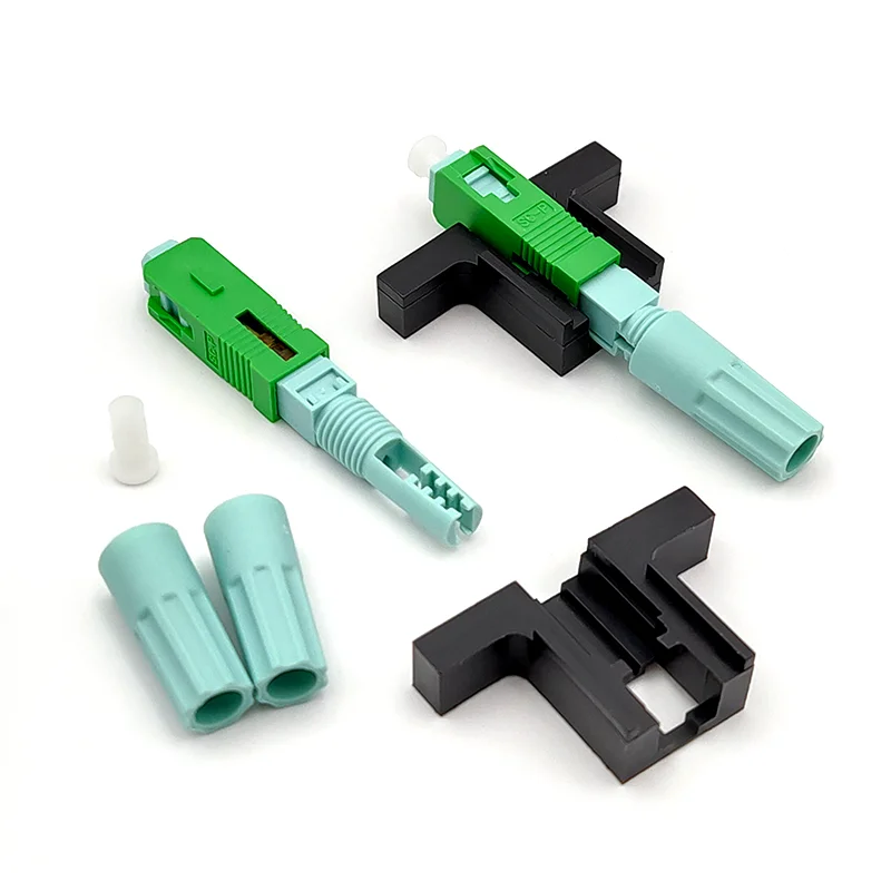 SC APC Fast Connector Single-Mode Connector FTTH Tool Cold Connector Tool Fiber Optic Fast Connector 58mm
SC APC Fast Connector Single-Mode Connector FTTH Tool Cold Connector Tool Fiber Optic Fast Connector 58mm