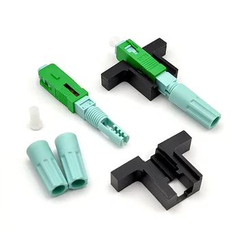 SC APC Fast Connector Single-Mode Connector FTTH Tool Cold Connector Tool Fiber Optic Fast Connector 58mm
SC APC Fast Connector Single-Mode Connector FTTH Tool Cold Connector Tool Fiber Optic Fast Connector 58mm