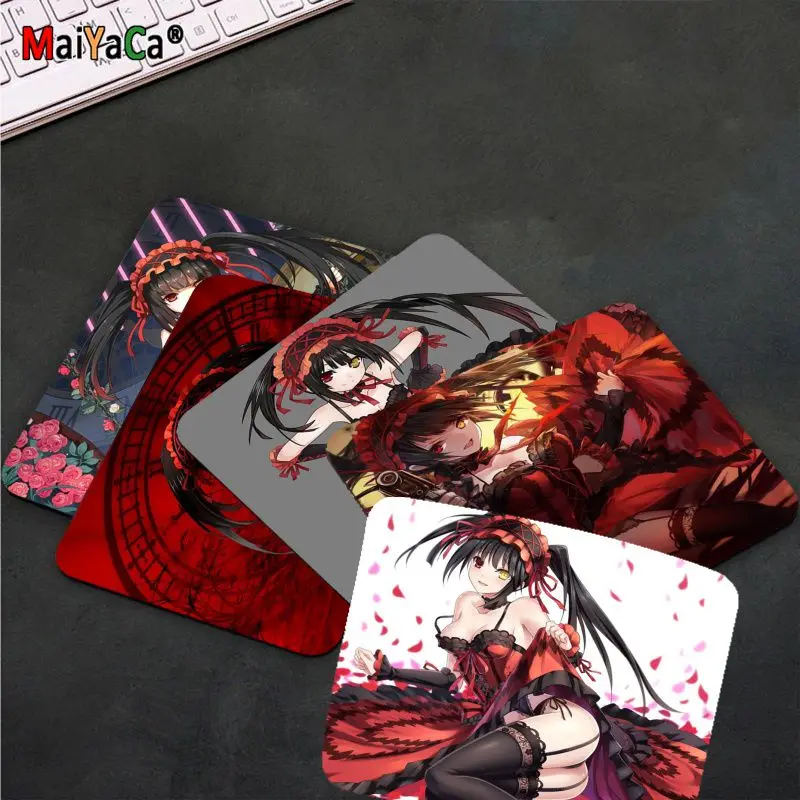 Anime DATE A LIVE Tokisaki Kurumi Gamer Mice Retail Small Rubber Mousepad Smooth Writing Pad Desktops Mate gaming mouse pad
Anime DATE A LIVE Tokisaki Kurumi Gamer Mice Retail Small Rubber Mousepad Smooth Writing Pad Desktops Mate gaming mouse pad
