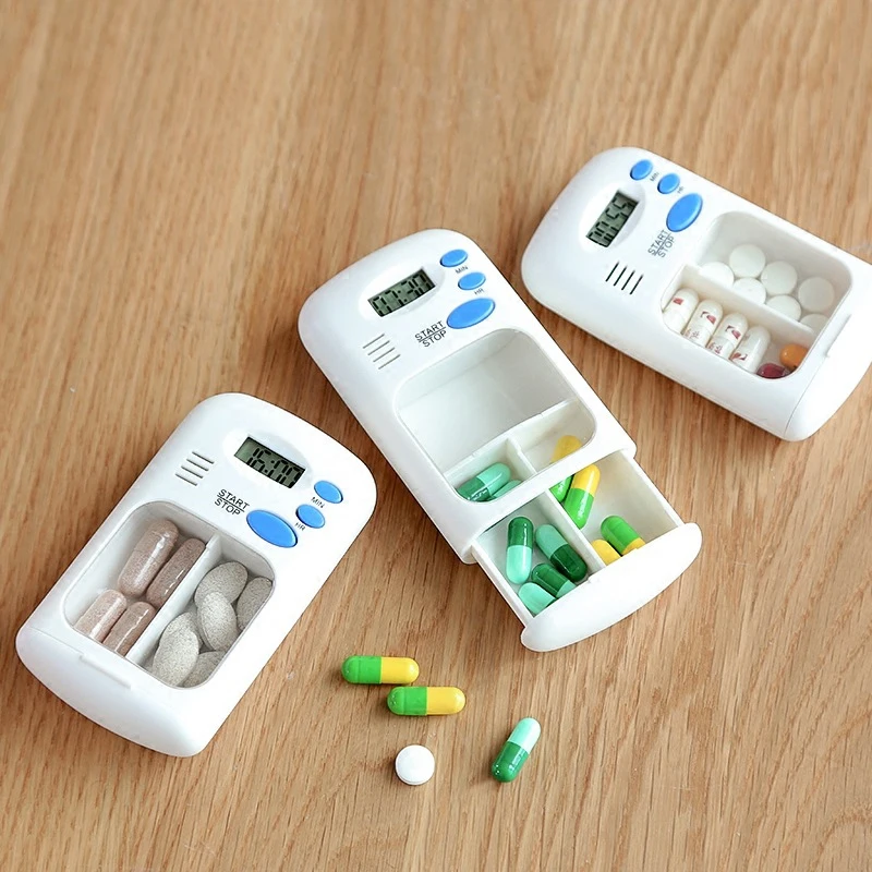Smart Countdown Timing Reminder Sealed Pill Case Portable Pill Cover Electronic LED Medicine Box Alarm Clock Mini First Aid kit
Smart Countdown Timing Reminder Sealed Pill Case Portable Pill Cover Electronic LED Medicine Box Alarm Clock Mini First Aid kit