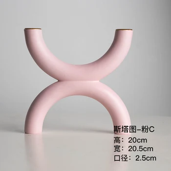 Nordic Creative Candlelight Dinner Props Candlestick Decoration Candle Holder Light Luxury Romantic Candle Stand Candelabra
Nordic Creative Candlelight Dinner Props Candlestick Decoration Candle Holder Light Luxury Romantic Candle Stand Candelabra