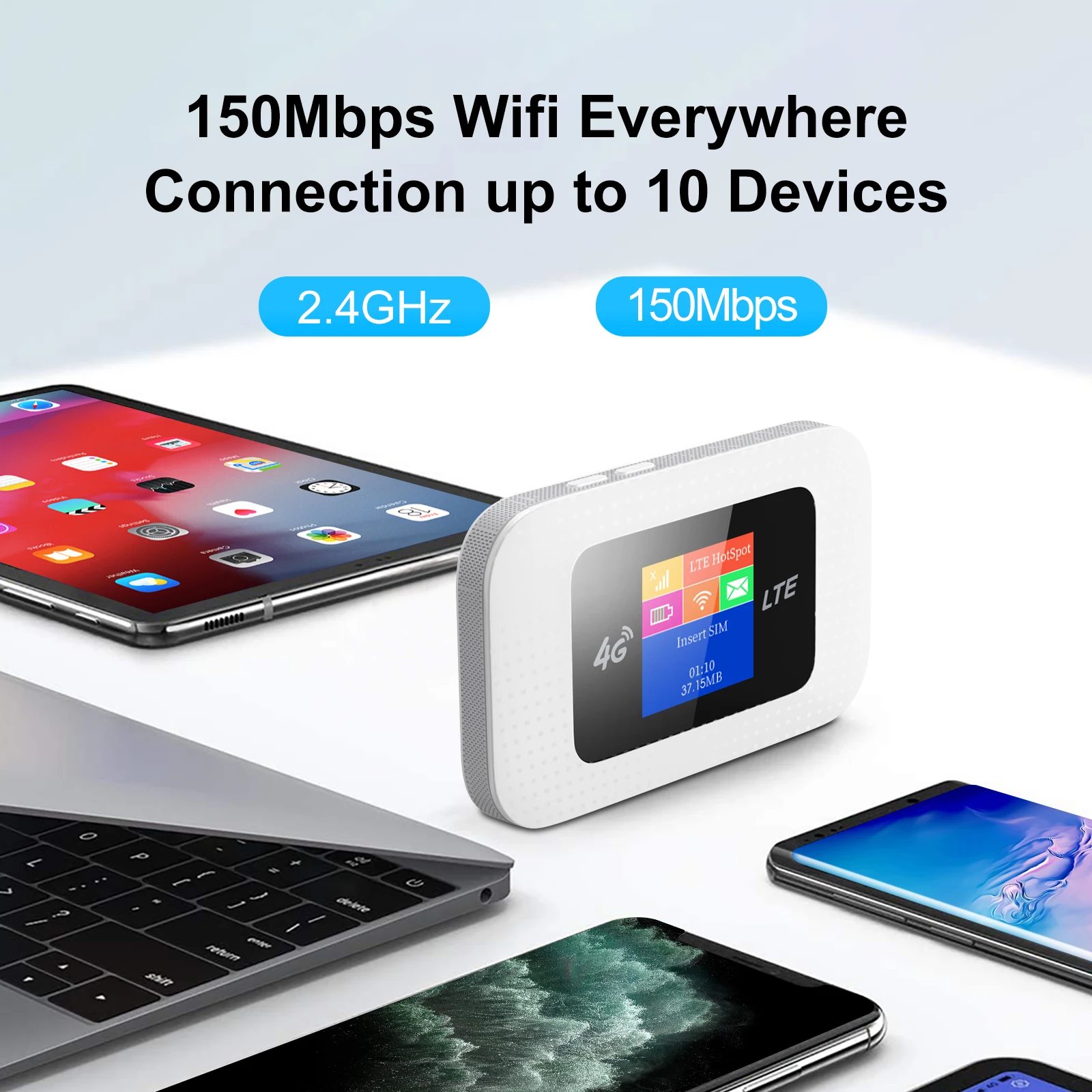 Mobile Wifi Hotspot 4G 5G LTE Universal Router