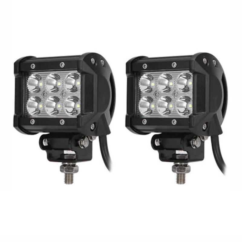 2pcs Car 18W 12V 6 Bead Led Double Row Work Light Headlights For Off-Road Vehicles Jeep SUV
2pcs Car 18W 12V 6 Bead Led Double Row Work Light Headlights For Off-Road Vehicles Jeep SUV