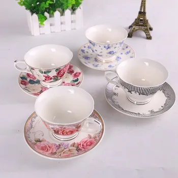 300ml Ceramic Coffee Cup Set With Saucer Afternoon Porcelain Tea Cups Suite Breakfast Milk Water Mug Bone China Drinkware
300ml Ceramic Coffee Cup Set With Saucer Afternoon Porcelain Tea Cups Suite Breakfast Milk Water Mug Bone China Drinkware
