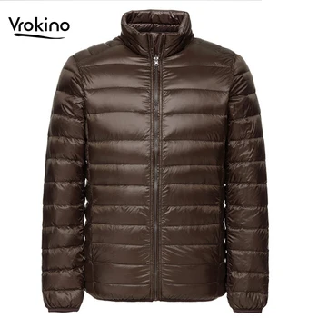 VROKINO 2019 Light Down Jacket Men's Stand Collar Men's Fashion Winter 90% White Duck Jacket Jacket Men's Ultra-light Warm Top
VROKINO 2019 Light Down Jacket Men's Stand Collar Men's Fashion Winter 90% White Duck Jacket Jacket Men's Ultra-light Warm Top