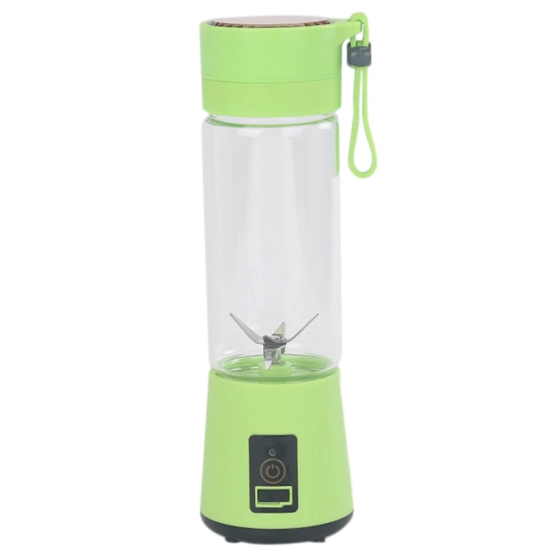 420Ml Portable Juicer Glass Bottle Juicer USB Rechargeable 6 Blades Juicer Smoothie Blender Machine Mixer Mini Juice Cup Green
420Ml Portable Juicer Glass Bottle Juicer USB Rechargeable 6 Blades Juicer Smoothie Blender Machine Mixer Mini Juice Cup Green