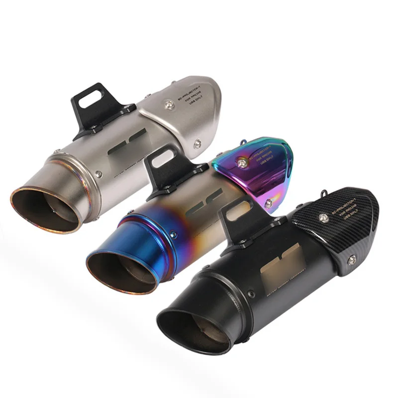 Motorcycle Exhaust Tip Silencer Tail Pipe Muffler Universal Escape 51mm 60mm for Racing Dirt Bike ATV
Motorcycle Exhaust Tip Silencer Tail Pipe Muffler Universal Escape 51mm 60mm for Racing Dirt Bike ATV
