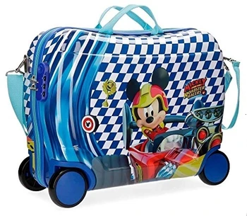 Mickey Race Valigia per bambini, 50 cm, 34 liters, Multicolore (Multicolor) 
Mickey Race Valigia per bambini, 50 cm, 34 liters, Multicolore (Multicolor)