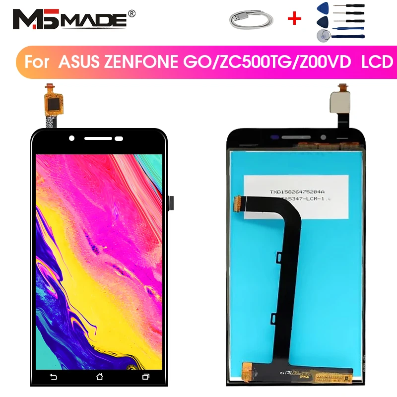 5.0'' Screen For Asus Zenfone GO ZC500TG Display LCD Touch Screen Digitizer Assembly Parts For ASUS Z00VD ZC500TG LCD With Frame
5.0'' Screen For Asus Zenfone GO ZC500TG Display LCD Touch Screen Digitizer Assembly Parts For ASUS Z00VD ZC500TG LCD With Frame