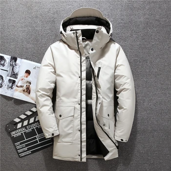 Brand Men's Down Jacket Thick Warm Windproof 90% White Duck Down Winter Jackets for Men Alaska's Winter Jacket Male Parka Coats
Brand Men's Down Jacket Thick Warm Windproof 90% White Duck Down Winter Jackets for Men Alaska's Winter Jacket Male Parka Coats