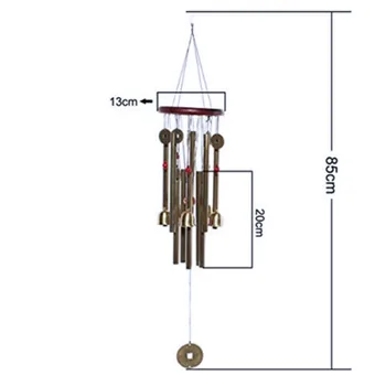 Large Deep Tone Windchime Chapel Bells Wind Chimes Outdoor Garden Home Decor 85*13cm Wind Swinging Tube Sounds Sweet Charming
Large Deep Tone Windchime Chapel Bells Wind Chimes Outdoor Garden Home Decor 85*13cm Wind Swinging Tube Sounds Sweet Charming