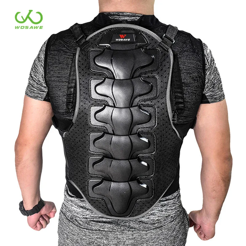 WOSAWE Motorcycle Armor Back Support Protective Vest EVA Pad Snowboard Hockey Sports Sleeveless Jackets Protection Windbreaker
WOSAWE Motorcycle Armor Back Support Protective Vest EVA Pad Snowboard Hockey Sports Sleeveless Jackets Protection Windbreaker