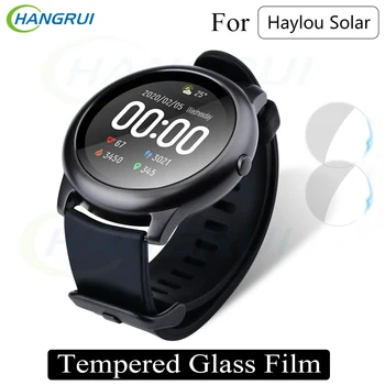 20Pcs Tempered Glass Film For Haylou Solar LS05 Screen Protector HD Clear Protective Film For XiaoMi Haylou Solar SmartWatch
