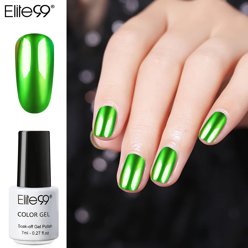Elite99 7ml Mirror Effect Titanium Silver Gel Nail Polish Translucent Gemstone Glass Gel Varnish Semi Permanent UV Gel Polish
Elite99 7ml Mirror Effect Titanium Silver Gel Nail Polish Translucent Gemstone Glass Gel Varnish Semi Permanent UV Gel Polish
