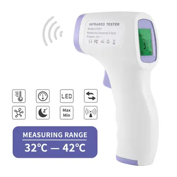 Non-contact Infrared Forehead Thermometer for Adults and Children with Lcd Display Digital Laser Temperature Tool
Non-contact Infrared Forehead Thermometer for Adults and Children with Lcd Display Digital Laser Temperature Tool
