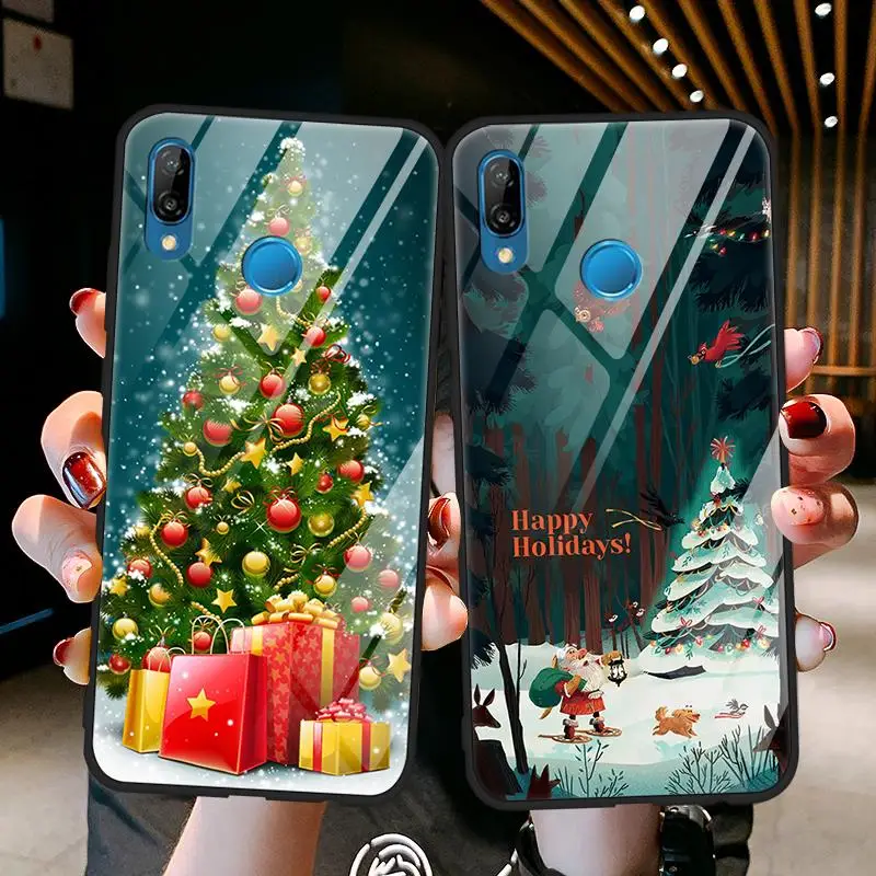 Tempered Glass Case For Huawei Honor 9X 20 7A Pro Note 10 View 20 10 9 10 Lite 8X Play Y9 2018 Xmas Tree Santa Claus Gifts Cover
Tempered Glass Case For Huawei Honor 9X 20 7A Pro Note 10 View 20 10 9 10 Lite 8X Play Y9 2018 Xmas Tree Santa Claus Gifts Cover