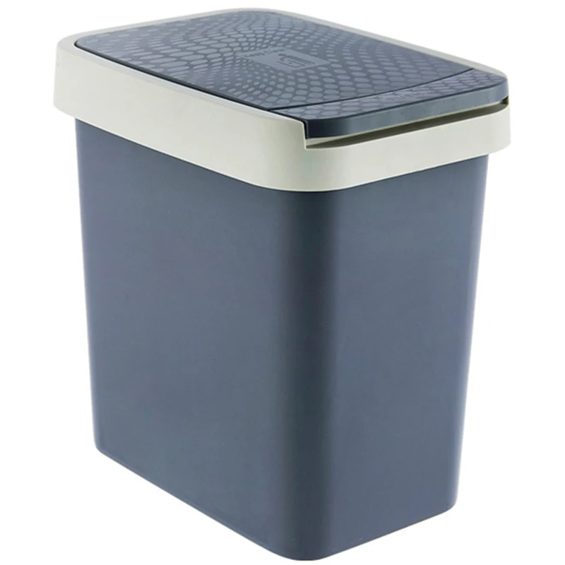 Trash Can Plastic Waste Bins Office Kitchen Living Room Bathroom Rectangular Trash Can Creative Household Paper Basket -Blue-A
Trash Can Plastic Waste Bins Office Kitchen Living Room Bathroom Rectangular Trash Can Creative Household Paper Basket -Blue-A