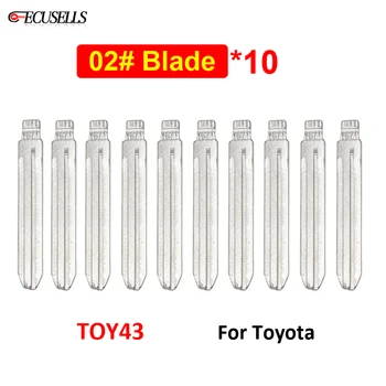 10Pcs/Lot NO. 02 02# Key Blade Blank For Toyota Crown, Feng Ji Camry, Corolla, Reiz, Highlander Vios Foton Auman Chak Previa 
10Pcs/Lot NO. 02 02# Key Blade Blank For Toyota Crown, Feng Ji Camry, Corolla, Reiz, Highlander Vios Foton Auman Chak Previa