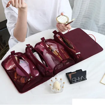 Travel Large Capacity Wholesale Korean-Style Detachable Storage Bag Folding Lady Makeup Bag Dropshipping Women's Cosmetic Bag
Travel Large Capacity Wholesale Korean-Style Detachable Storage Bag Folding Lady Makeup Bag Dropshipping Women's Cosmetic Bag