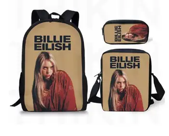 Billie Eilish Print Girls School Bag 3 PCS/SET WHEN WE ALL FALL ASLEEP, WHERE DO WE GOChildren Backpack for Fans Mochila
Billie Eilish Print Girls School Bag 3 PCS/SET WHEN WE ALL FALL ASLEEP, WHERE DO WE GOChildren Backpack for Fans Mochila