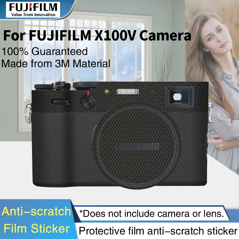 Premium Decal Skin For FUJIFILM X100V Camera Skin Decal Protector Anti-scratch Coat Wrap Cover Sticker
Premium Decal Skin For FUJIFILM X100V Camera Skin Decal Protector Anti-scratch Coat Wrap Cover Sticker