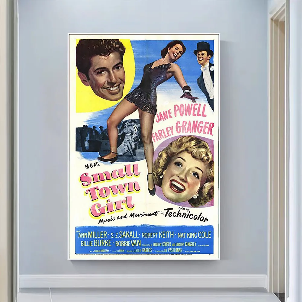 V2156 Small Town Girl Vintage Classic Movie Wall Silk Cloth HD Poster Art Home Decoration Gift
V2156 Small Town Girl Vintage Classic Movie Wall Silk Cloth HD Poster Art Home Decoration Gift